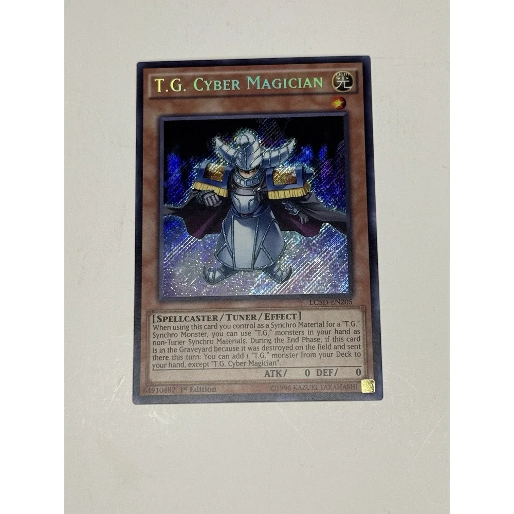 G. Cyber Magician  1st Edition Secret Rare LP Yugioh‎ LC5D-EN205
